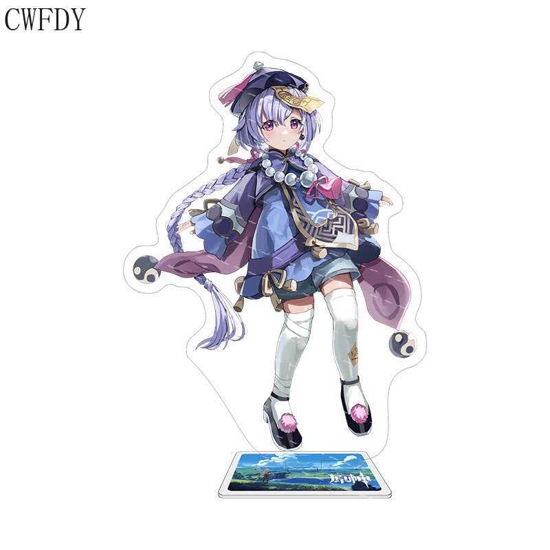 Mô hình Standee Game Genshin Impact Arcylic Stand Figure Hutao Ganyu Raiden Shogun Venti Ayato Kokomi Xiao Cosplay