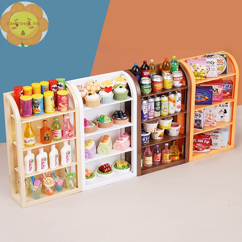 Vastji Kệ Trưng Bày Mô Hình Siêu Nhân Mini Tỉ Lệ 1: 12 Trang Trí Nhà Búp Bê vn