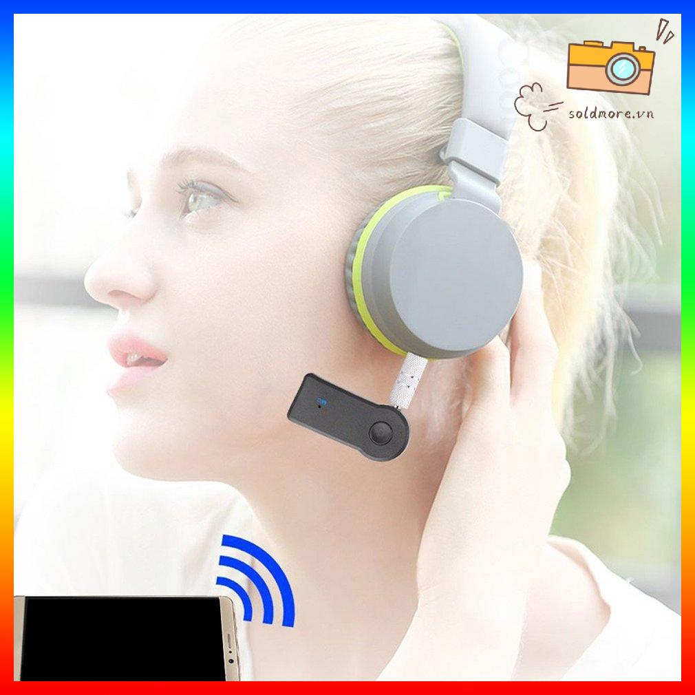 Bộ thu âm thanh Aux trên ô tô Bộ thu loa không dây Tai nghe không dây Bộ thu âm thanh