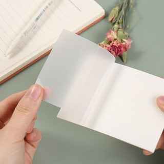Giấy note trong suốt kích thước 7.5*7.5cm - GIUSE
