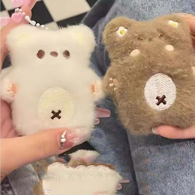 Hoạt Hình Móc Khóa Hình Gấu Nhồi Bông Đáng Yêu