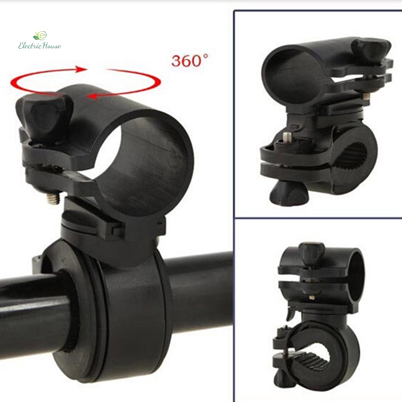 Giá Đỡ Đèn Pin led Xoay 360 Độ Chuyên Dụng Cho Xe Đạp