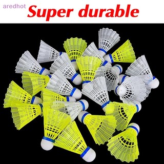 1 Quả Cầu Lông Bằng Nhựa nylon Bền Màu Trắng Vàng Mới