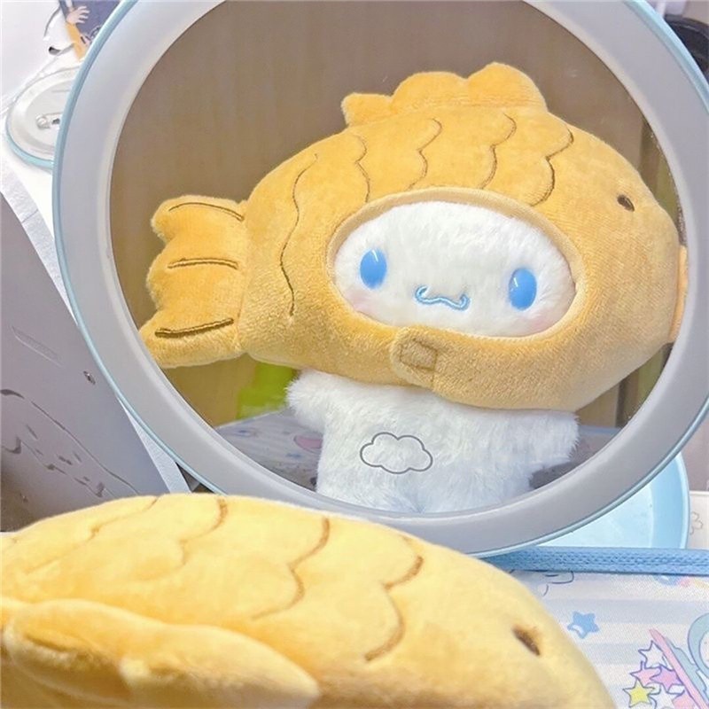 Sanrio Móc Khóa Hình Búp Bê taiyaki Nhồi Bông Dễ Thương