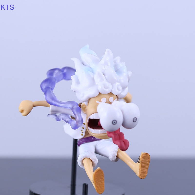 Kts Bộ 5 Mô Hình Nhân Vật nika luffy Trong Phim Hoạt Hình one piece Bằng pvc