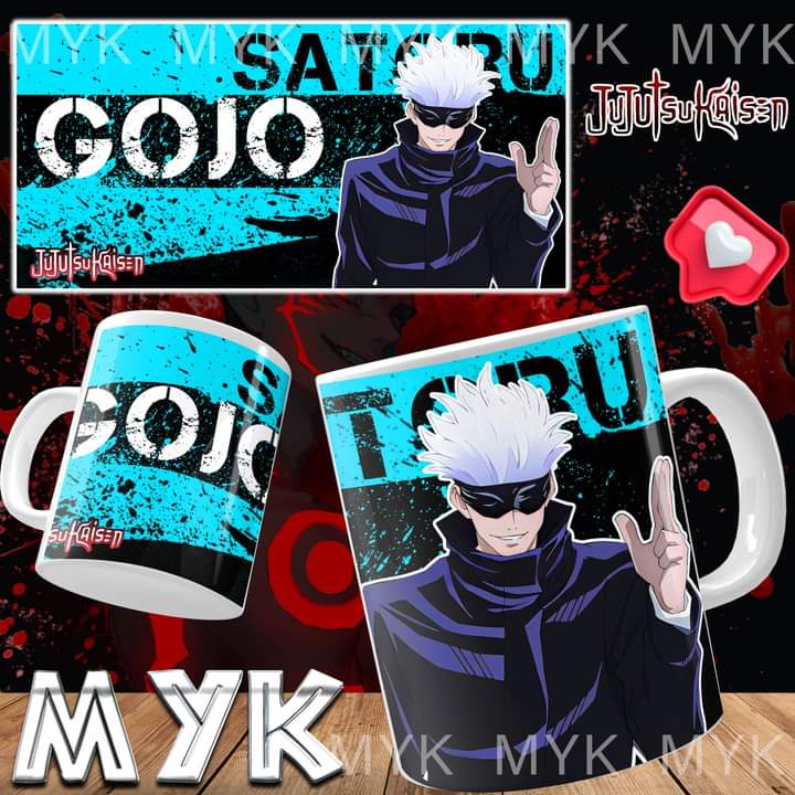 Cốc anime Jujutsu kaisen - Ly cốc sứ in theo yêu cầu