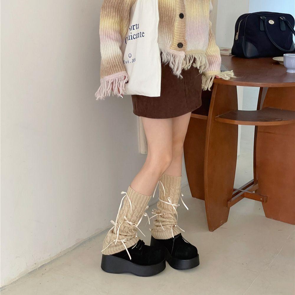 Tất Chân Giữ Ấm Dài Qua Gối rowan1 Thời Trang Thu Đông