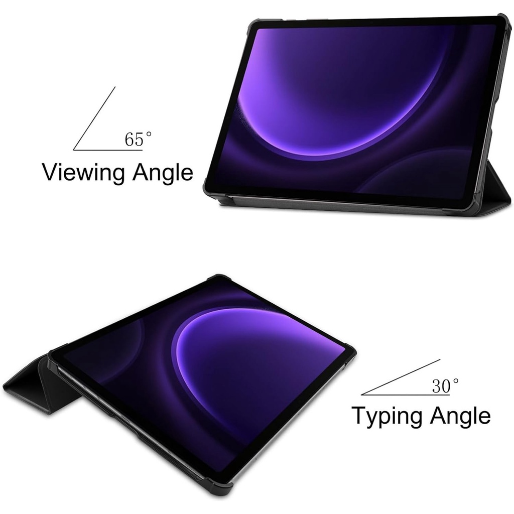 Ốp Bao Da Máy Tính Bảng Sành Điệu Cho samsung galaxy tab s9 fe sm-J510 / x516b 10.9 inch Đứng