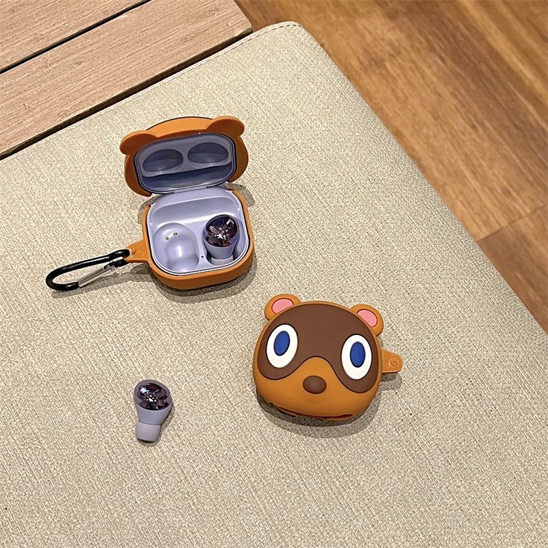 Vỏ Bảo Vệ Hộp Sạc Tai Nghe Không Dây samsung galaxy buds pro & buds2 pro Hình Mèo stitch 3d Dễ Thương