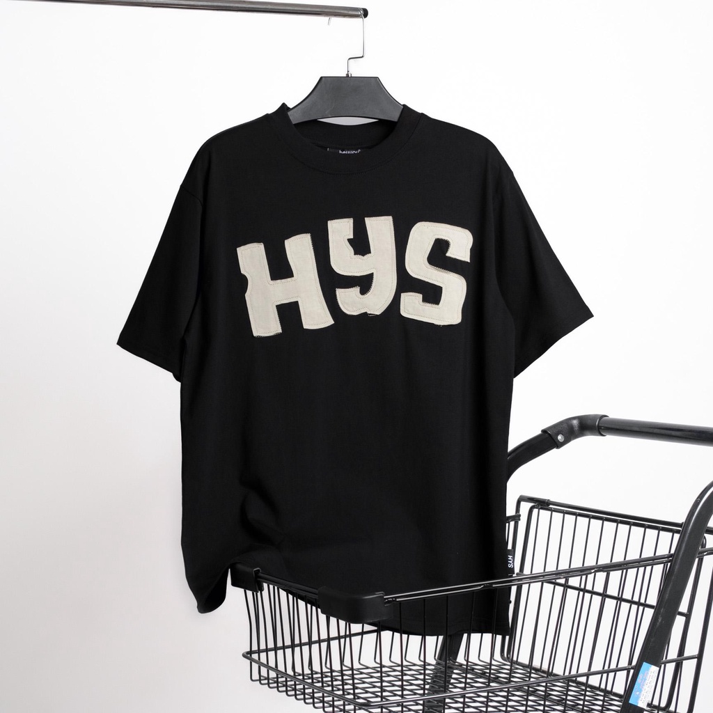 Áo thun HYS TYPON thêu đắp