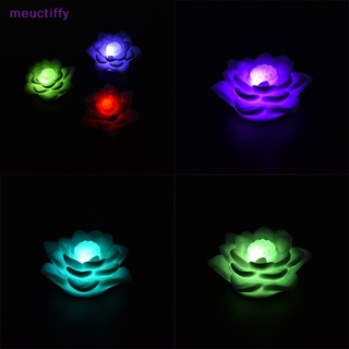 Đèn led 7 Màu Hình Hoa Sen Vmctiffy romantic 7-Màu