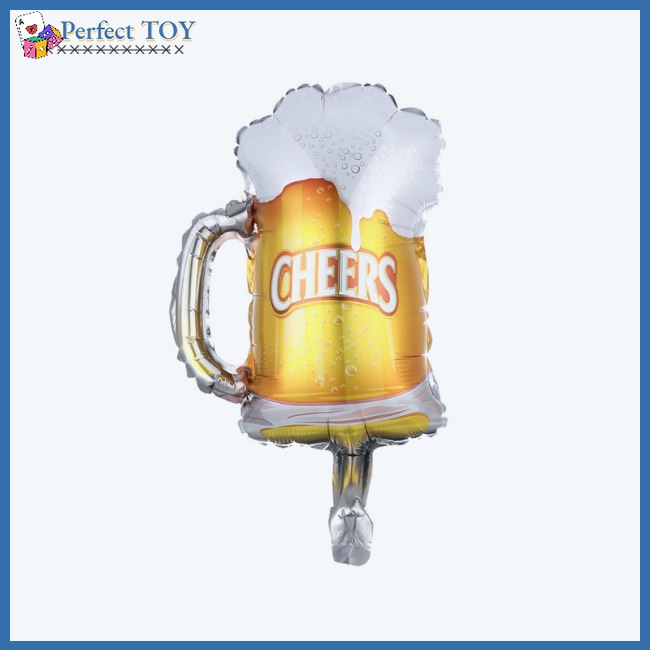 Sf Bong Bóng Kính Hình Chai Rượu Sâm Panh mini Dùng Trang Trí Tiệc