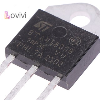 Bộ 5 Linh Kiện Điện Tử bta41-800b bta41800b bta41 triacs 40 amp 800 volt 40a 800v to-3p Mới