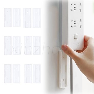 Giá đỡ cố định ổ cắm điện gắn tường tự dính không cần đục lỗ