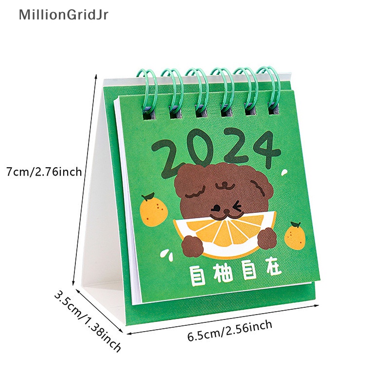 Lịch Để Bàn mini mlg 2024 Dễ Thương Dùng Làm Quà Tặng Cho Khách Sạn jr