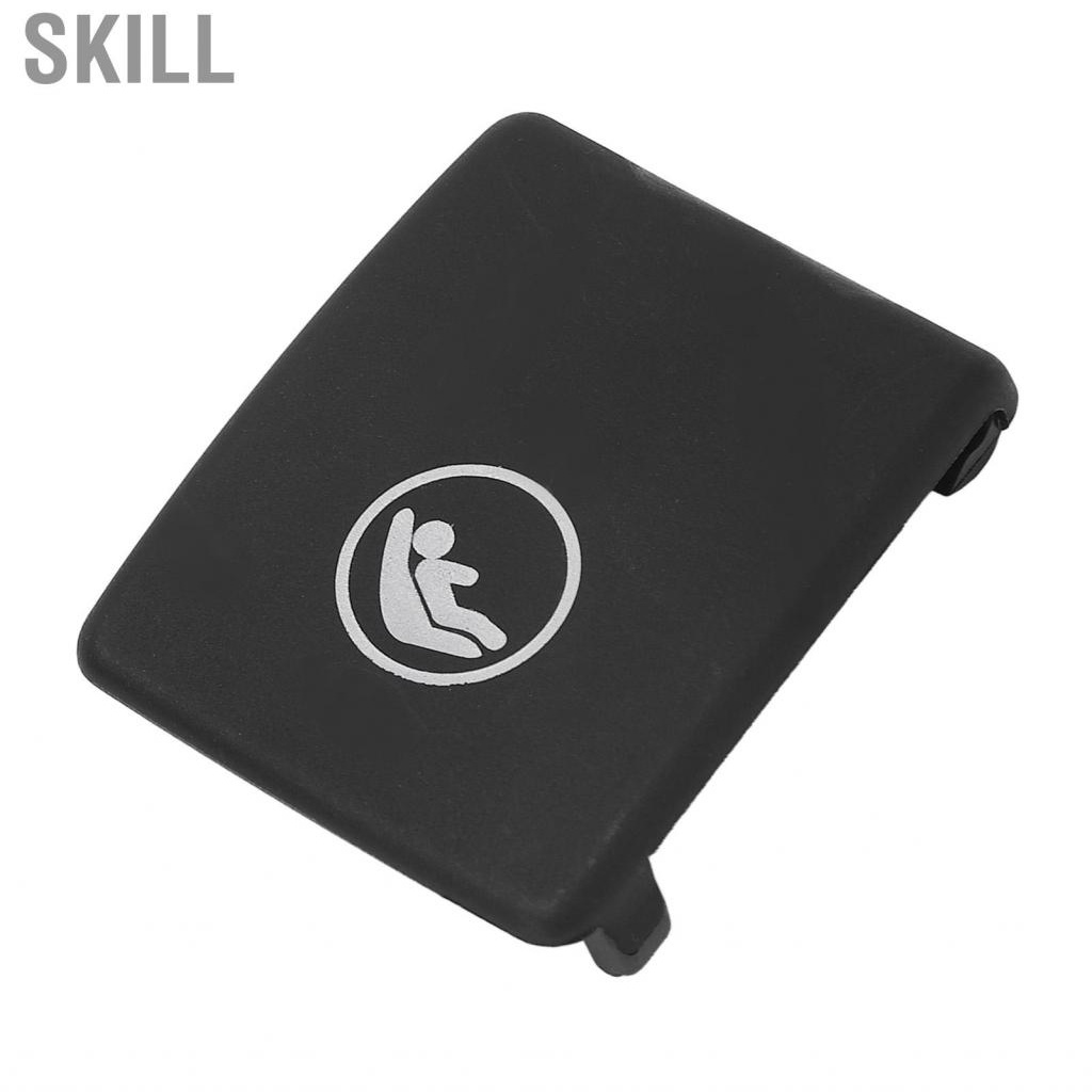 Skill Rear Child Seat Safe Anchor ISOFix Cover 31685072 Replacement for S90 V90 S60 V60 XC40 XC60 Black