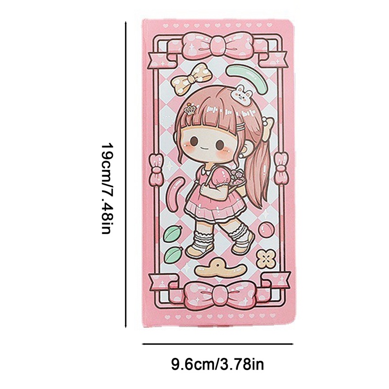Userw Set 80 Tờ Nhãn Dán 4 Phong Cách Nhân Vật Hoạt Hình kawaii Trang Trí Sổ Tay diy