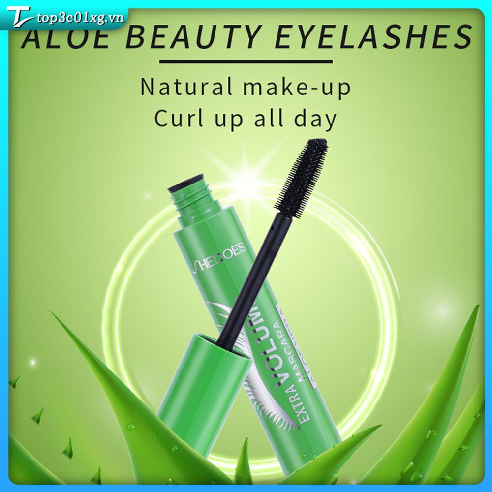 Shedoes New Aloe Vera Đen Chống Thấm Nước Và Chống Mồ Hôi Dày Và Dài Không lem Mascara