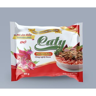Mì Thanh Long Đỏ Caty Thịt Heo Bằm