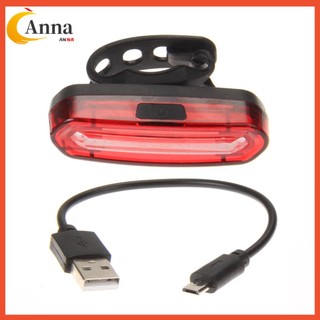 Đèn led cob gắn đuôi xe đạp có thể sạc lại bằng cổng usb