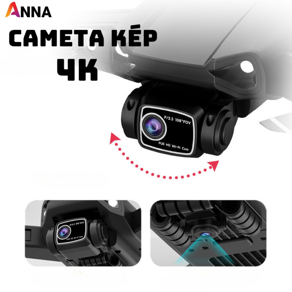 Flycam L900 PRO máy bay điều khiển từ xa định vị GPS, hình ảnh sắc nét 4K, tránh chướng ngại vật, thời gian bay lớn | BigBuy360 - bigbuy360.vn