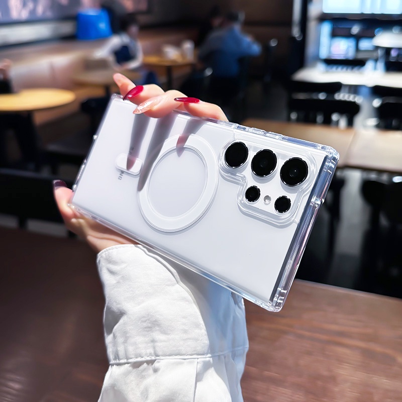 Ốp Lưng Trong Suốt Cho Samsung S24 Plus S24 Ultra Chống Sốc Galaxy S23 S23 Ultra S24 S24Plus S24Ultr
