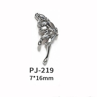 Charm bướm bạc đính móng siêu hot, ,charm nail, charm bướm nail