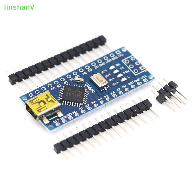 Bảng Mạch Điều Khiển Arduino Nano V3 Atmega168 PCB Không Có Cổng USB Mircro Type-C