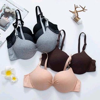 1257-Áo Lót Xoắn Có Gọng Đệm Dày Nâng Ngực Bra