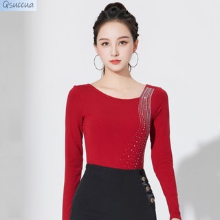 Trang Phục Khiêu Vũ Latin Đính Đá Thời Trang Dành Cho Nữ