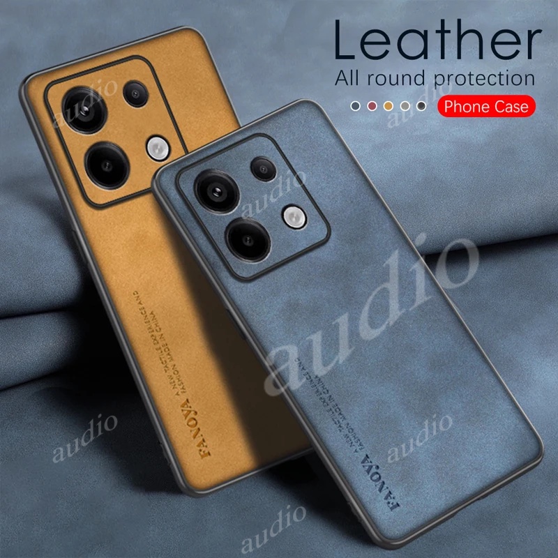 Dành Cho Poco m6 Pro M6Pro 4G 2024 Ốp Lưng Da Cừu Da Cao Cấp Cho Poco m6 Pro 6M Pro PocoM6 Pro PocoM