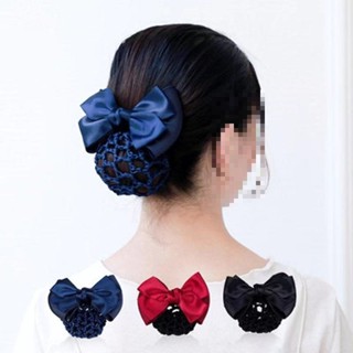 Kẹp tóc túi lưới đầu hoa AAA iLita kẹp búi tóc cao cấp dành cho thư ký ý tá ngân hàng khách sạn tiếp viên phục vụ