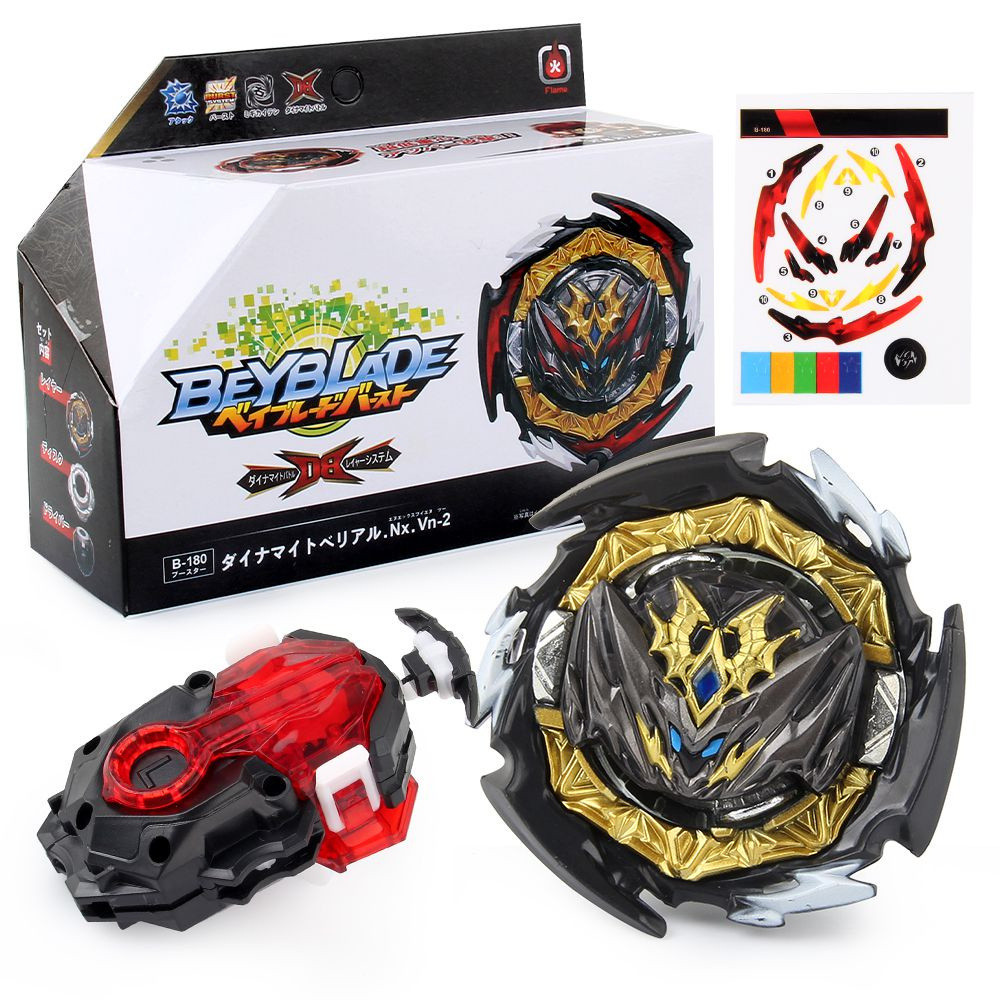 B-180 Beyblade Burst Db B180 Booster Dynamite Belial. Đồ chơi xoay cho trẻ sơ sinh Nx.Vn-2