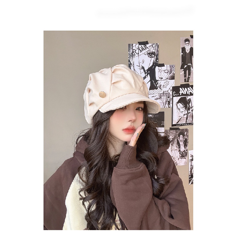 Mũ beret Nhỏ Phong Cách Thời Trang Thu Đông Dành Cho Nữ