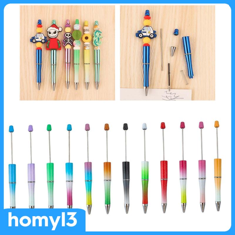 Set 12 Bút Xỏ Hạt Cườm Nhiều Màu Sắc