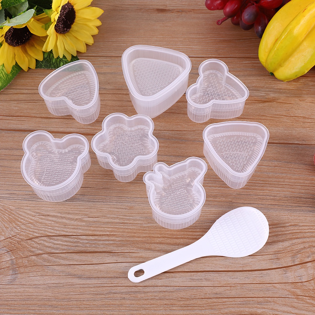 Khuôn làm cơm nắm bento tạo hình cho bé ăn dặm