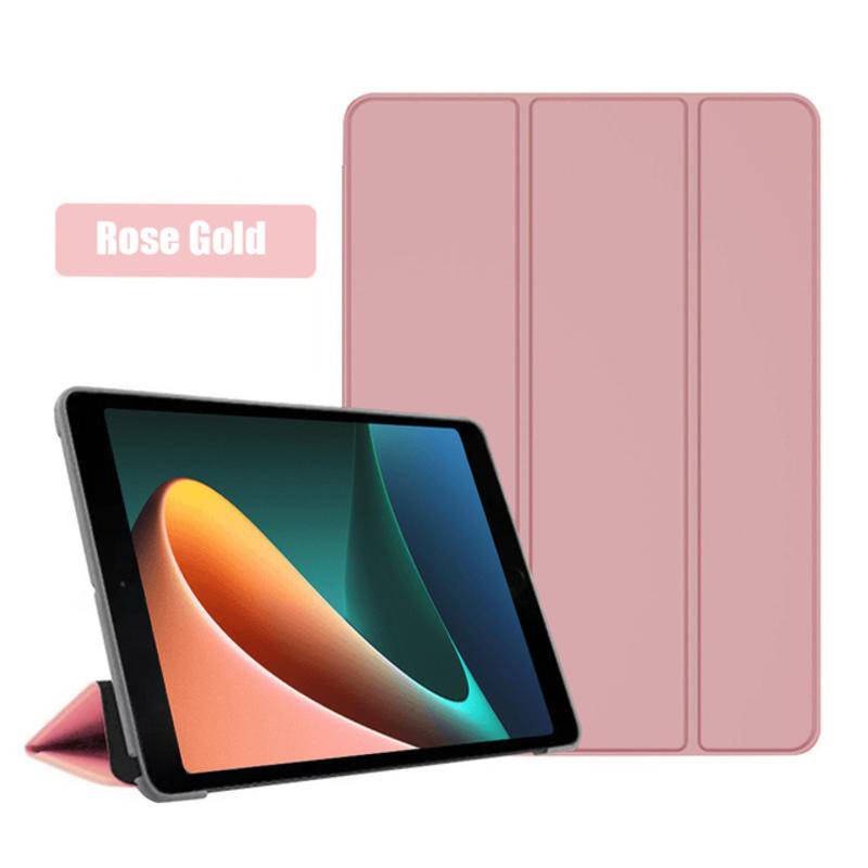 Bao Da Máy Tính Bảng Ba Khúc Có Thể Gấp Làm Giá Đỡ Cho xiaomi redmi tab pad 6 5 pro 10.61 11 12.4 inch Ốp