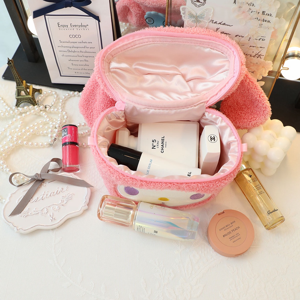 Ye kuromi lotso Túi Đựng Mỹ Phẩm / Đồ Vệ Sinh Cá Nhân Đa Năng Sức Chứa Lớn Hình Người Ngoài Hành Tinh / alien