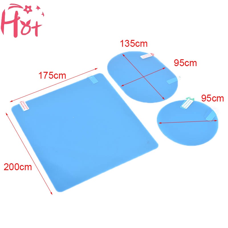 Jr Miếng Dán Kính Chiếu Hậu Chống Sương Mù / Nước Mưa Tiện Dụng Cho Xe Hơi vn