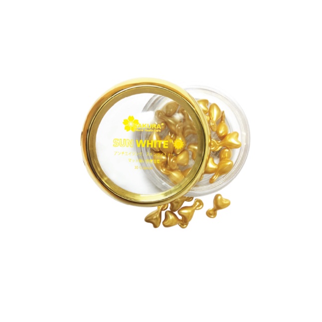 SAKURA SUN WHITE - chống nắng - trắng da - mờ thâm nám