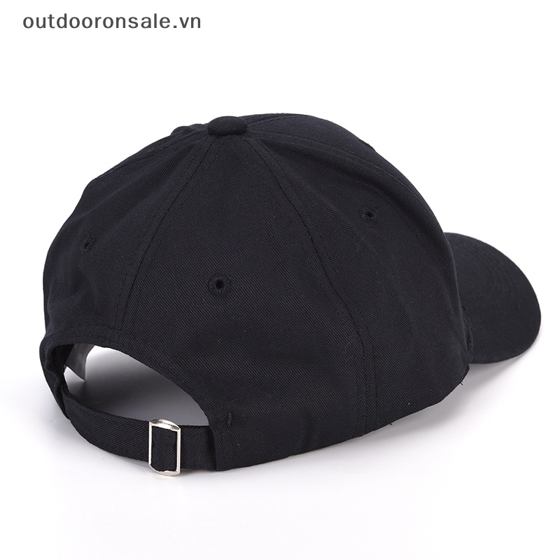 Mũ Lưỡi Trai Màu Trơn Thêu Chữ Phong Cách hip hop Nhật Bản Thời Trang Cho Nam Và Nữ