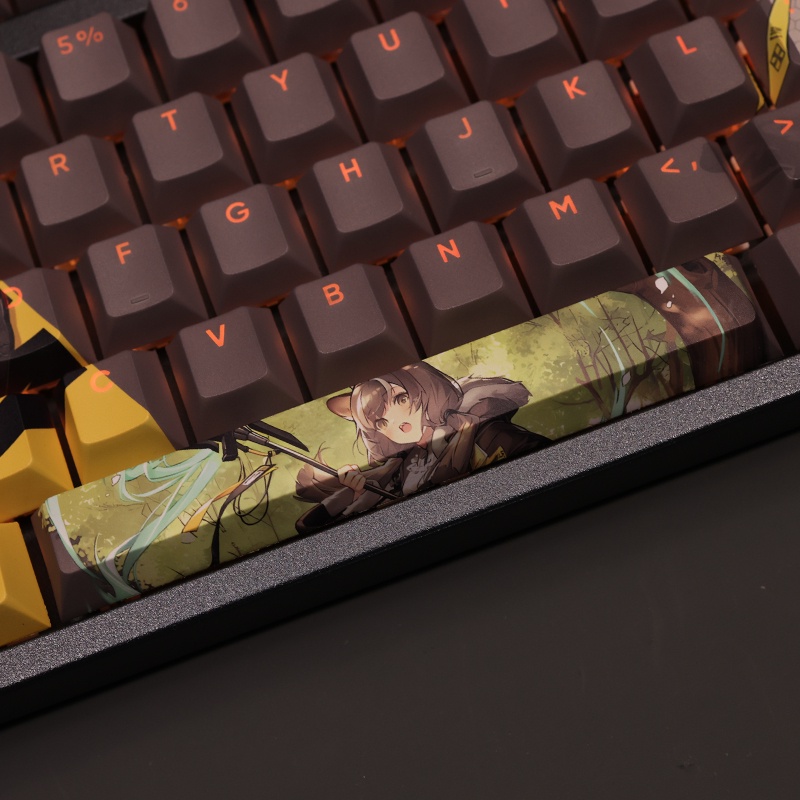 Honeycaps cherry profile arknights anime Nhuộm Bàn Phím Cơ Học Keycap