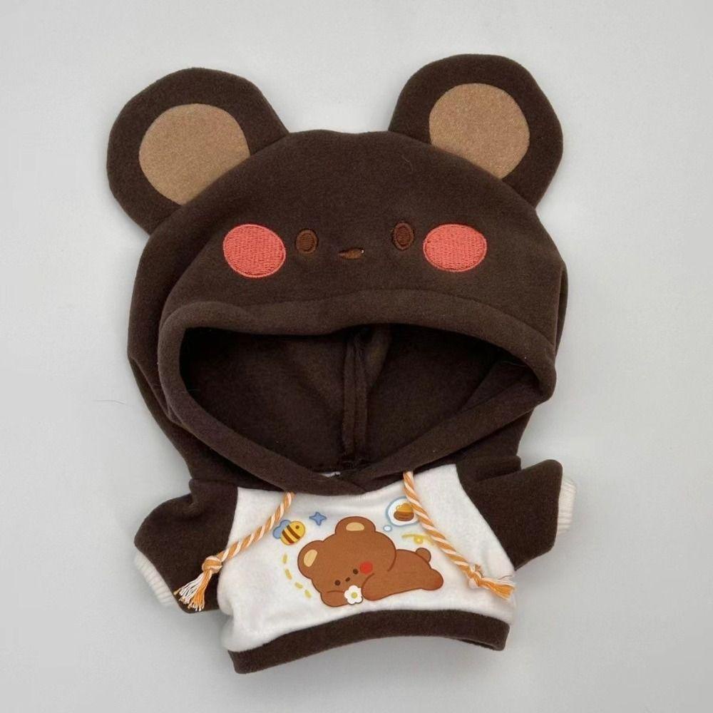 Mmluck Áo Hoodie Bằng Vải Bông cotton Hình Búp Bê Hoạt Hình Nhiều Màu Thủ Công Dễ Thương Làm Quà Tặng Cho Trẻ Em