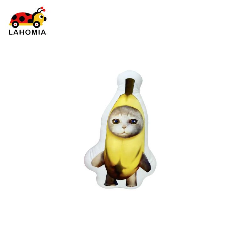 LAHOMIA Mèo Nhồi Bông Trang Trí Dễ Thương