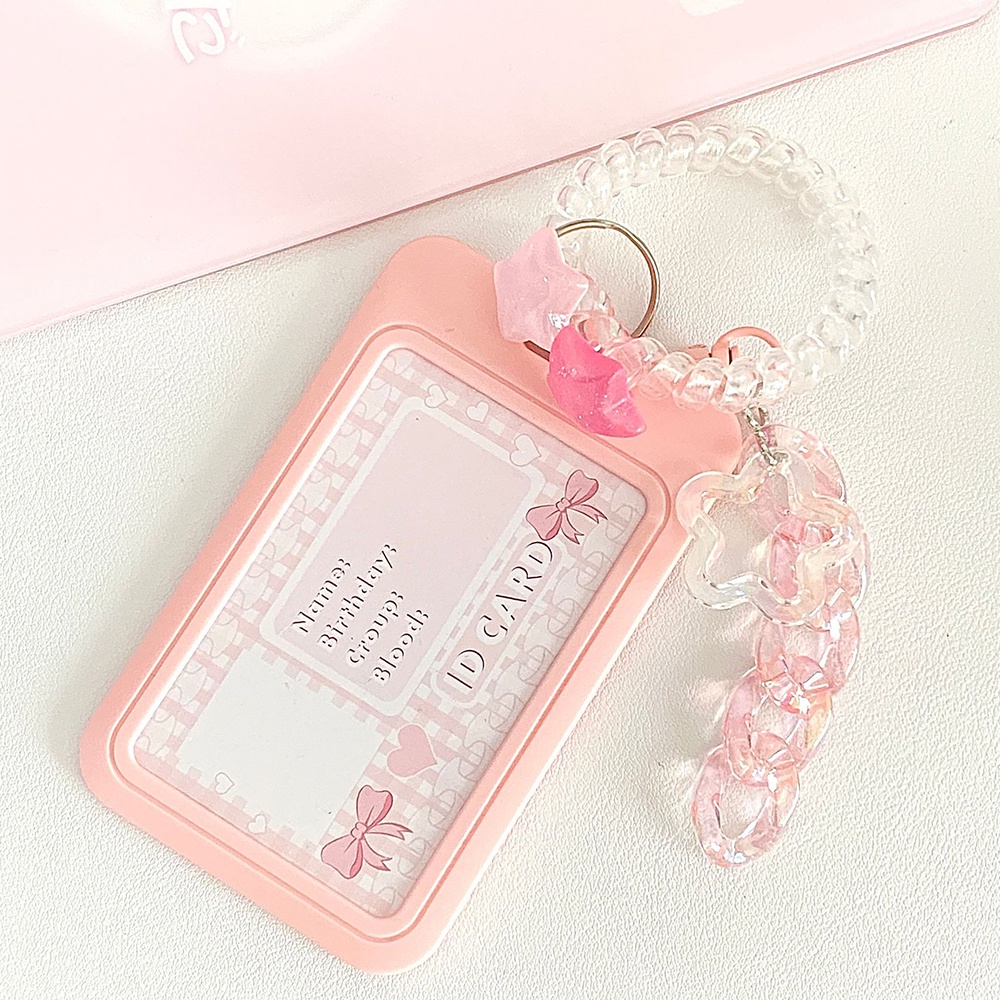 Móc Khóa / Thẻ In Hình Ngôi Sao 3 inch diy Xinh Xắn