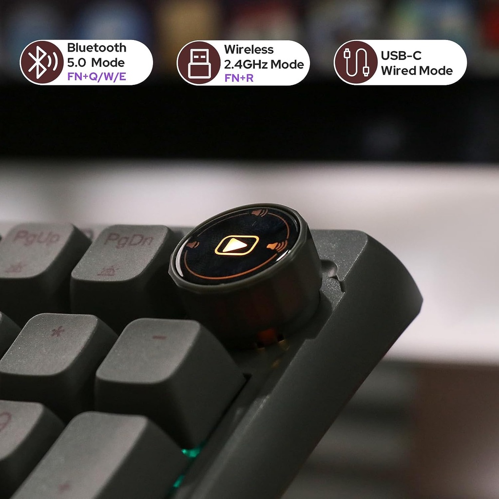 Bàn Phím Cơ Không Dây Epoxy rt100