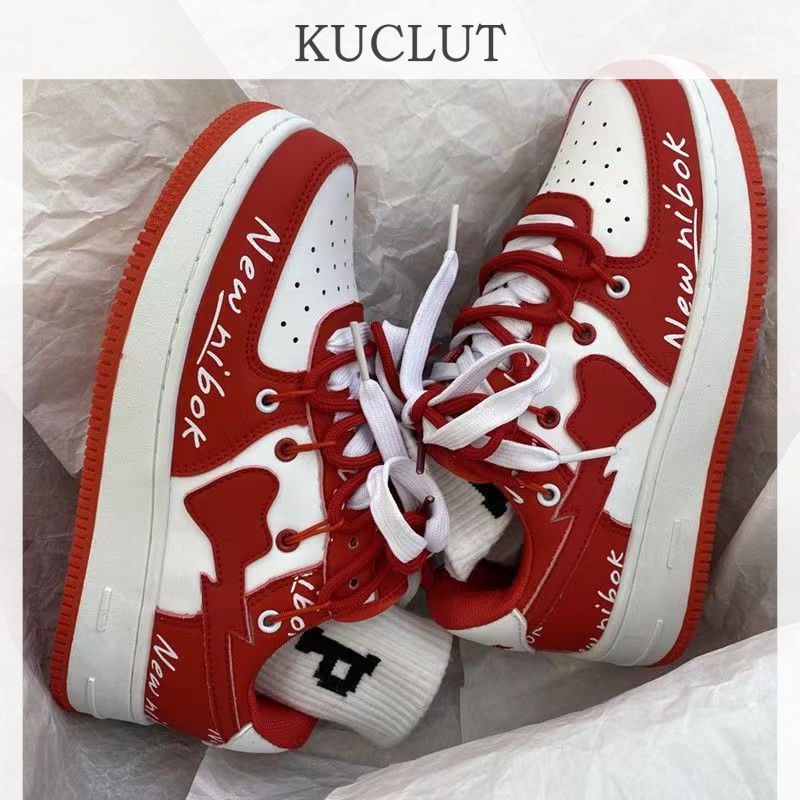 KUCLUT Giày Thể Thao Thiết Kế Mới Thoáng Khí Giày thể thao nữ 2023 NEW Phong cách ins Chic Độc đáo FYD2390HAW 37Z230910