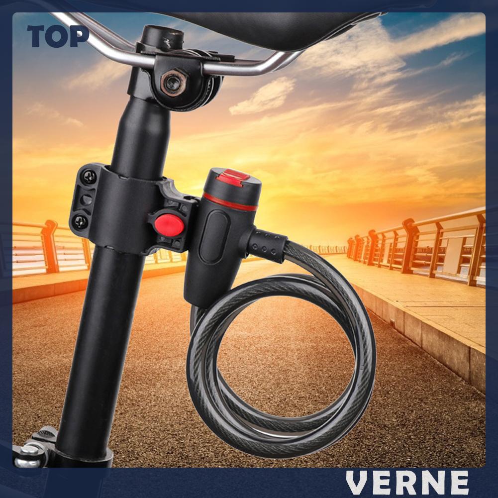 Khóa Xe Đạp / Xe Máy Điện Kèm 2 Chìa Khóa Chống Trộm