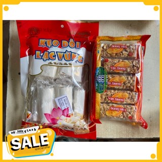 Kẹo lạc kẹo dồi vân giang gói 220g