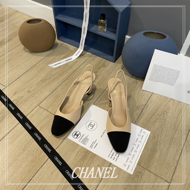 Giày Cao Gót 1cm / 6.5cm Đế Dày Thời Trang Cho Nữ